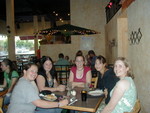eating out with Band friends