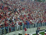 crowd in the stands