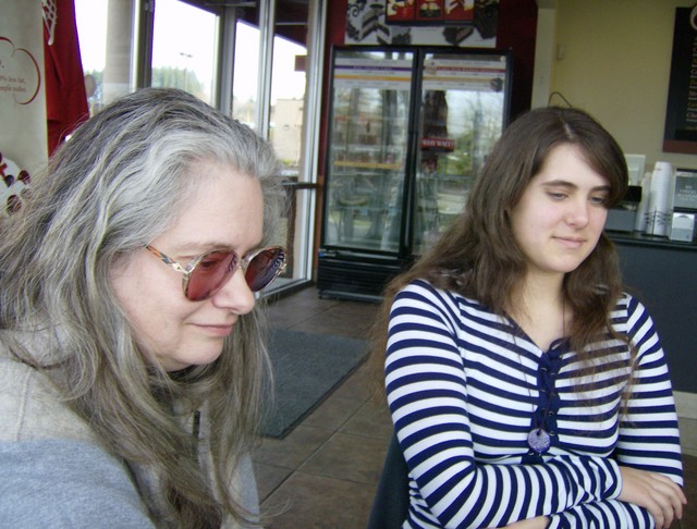 Ez and Ez's mom, Victoria
