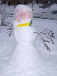 Community's Dorm Snowman