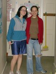 Megan and Lara. They're best friends. And my next door Neighbors.