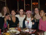 This is at Abbey's Birthday party. We weren't quite ready...